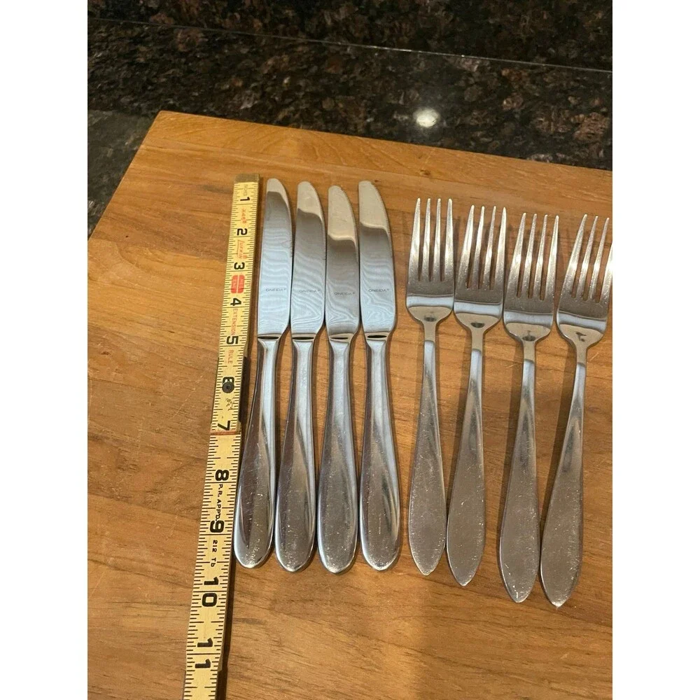 Oneida Stainless Steel TRISTA forks and knives